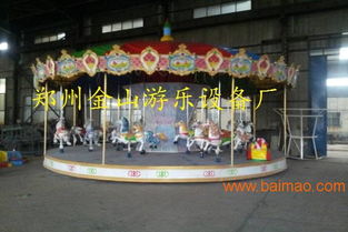 金山游樂 16座豪華轉馬，旋轉木馬廠家的匠心與夢想